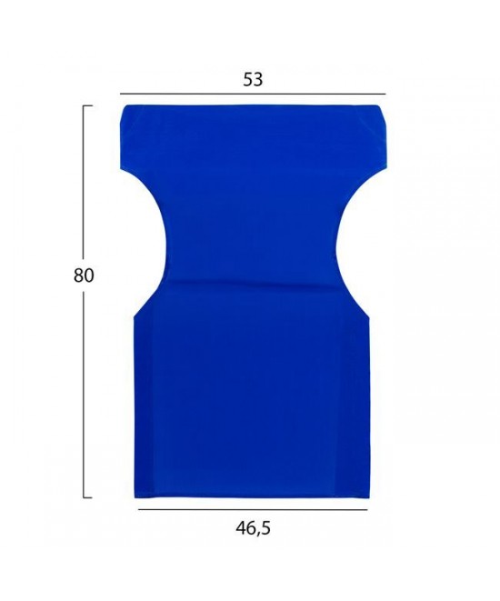 ΜΑΞΙΛΑΡΙ TEXTILENE 600gr/m2 2X1 ΜΠΛΕ ΓΙΑ ΠΟΛΥΘΡΟΝΑ ΣΚΗΝΟΘΕΤΗ HM5272.01 46.5Χ53Χ80Υεκ.