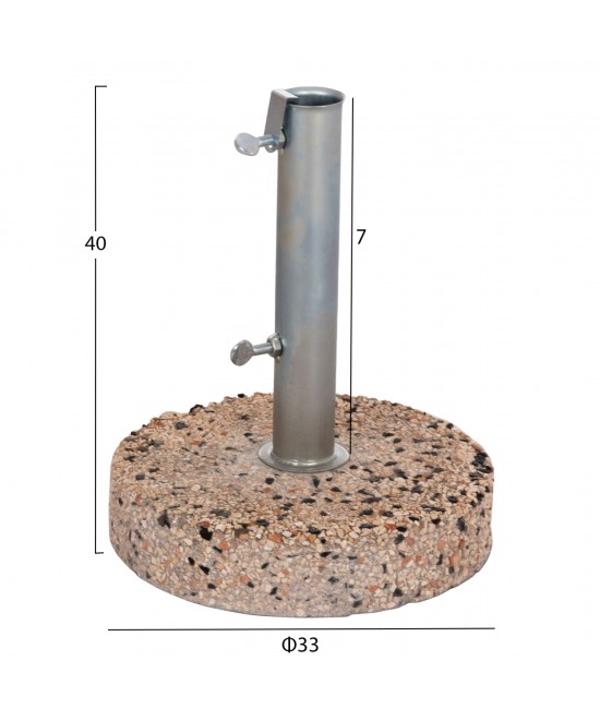 ΒΑΣΗ ΟΜΠΡΕΛΑΣ ΨΗΦΙΔΑ 15KG HM5476.15 ΜΕ ΣΩΛΗΝΑ ΔΙΑΜΕΤΡΟΥ Φ52 ΒΑΣΗ ΟΜΠΡΕΛΑΣ ΨΗΦΙΔΑ 15KG HM5476.15 ΜΕ ΣΩΛΗΝΑ ΔΙΑΜΕΤΡΟΥ Φ52
