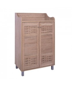 ΠΑΠΟΥΤΣΟΘΗΚΗ-ΝΤΟΥΛΑΠΙ KAILENA ΞΥΛΙΝΗ HM2230.02 SONAMA 77X40,5X122εκ.