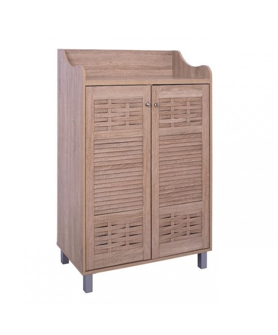ΠΑΠΟΥΤΣΟΘΗΚΗ-ΝΤΟΥΛΑΠΙ KAILENA ΞΥΛΙΝΗ HM2230.02 SONAMA 77X40,5X122εκ. ΠΑΠΟΥΤΣΟΘΗΚΗ-ΝΤΟΥΛΑΠΙ KAILENA ΞΥΛΙΝΗ HM2230.02 SONAMA 77X40,5X122εκ.