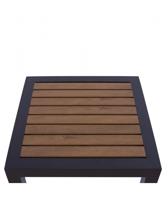 ΤΡΑΠΕΖΙ ΑΛΟΥΜΙΝΙΟΥ SABRA HM5403.02 ΓΚΡΙ ΜΕ POLYWOOD 45Χ45X45,5 εκ. ΤΡΑΠΕΖΙ ΑΛΟΥΜΙΝΙΟΥ SABRA HM5403.02 ΓΚΡΙ ΜΕ POLYWOOD 45Χ45X45,5 εκ.