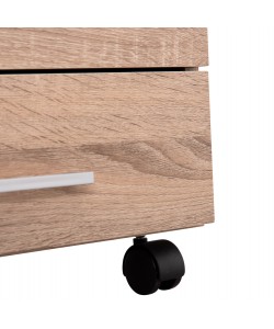 ΣΥΡΤΑΡΙΕΡΑ ΓΡΑΦΕΙΟΥ HAYDEN HM2282.02 ΣΕ SONAMA ΧΡΩΜΑ 39.5x40x46.5Υεκ