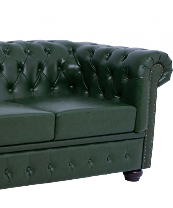 ΚΑΝΑΠΕΣ 3ΘΕΣΙΟΣ T.CHESTERFIELD HM3009.08 ΤΕΧΝΟΔΕΡΜΑ ΚΥΠΑΡΙΣΣΙ 208x90x73 εκ. ΚΑΝΑΠΕΣ 3ΘΕΣΙΟΣ T.CHESTERFIELD HM3009.08 ΤΕΧΝΟΔΕΡΜΑ ΚΥΠΑΡΙΣΣΙ 208x90x73 εκ.