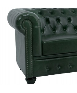 ΚΑΝΑΠΕΣ 3ΘΕΣΙΟΣ T.CHESTERFIELD HM3009.08 ΤΕΧΝΟΔΕΡΜΑ ΚΥΠΑΡΙΣΣΙ 208x90x73 εκ.