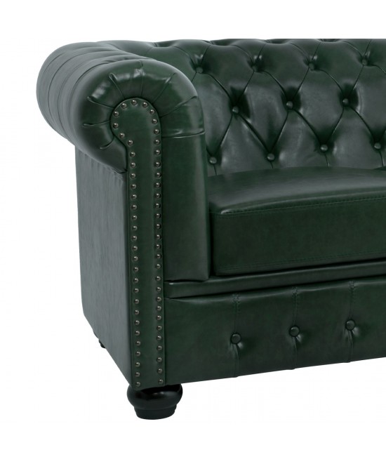 ΚΑΝΑΠΕΣ 3ΘΕΣΙΟΣ T.CHESTERFIELD HM3009.08 ΤΕΧΝΟΔΕΡΜΑ ΚΥΠΑΡΙΣΣΙ 208x90x73 εκ. ΚΑΝΑΠΕΣ 3ΘΕΣΙΟΣ T.CHESTERFIELD HM3009.08 ΤΕΧΝΟΔΕΡΜΑ ΚΥΠΑΡΙΣΣΙ 208x90x73 εκ.