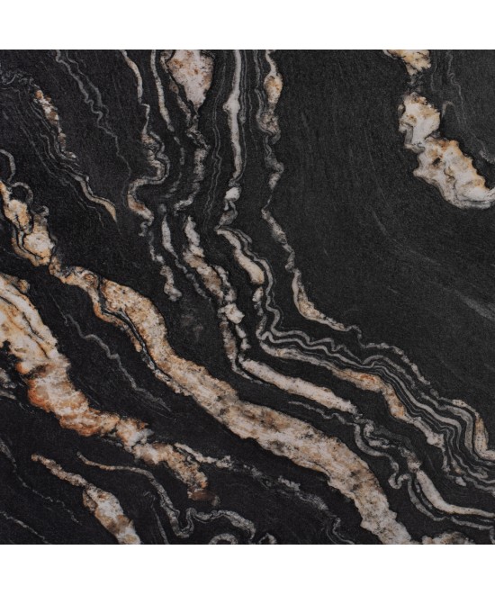 ΕΠΙΦΑΝΕΙΑ ΤΡΑΠΕΖΙΟΥ WERZALIT 70Χ70Χ3.5εκ.BLACK GOLD MARBLE HM5230.15