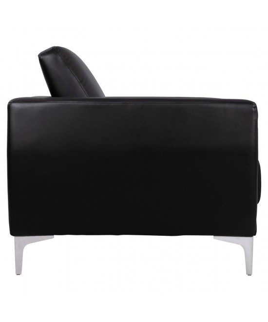ΠΟΛΥΘΡΟΝΑ KENZIE HM3121.11 ΜΕ ΜΑΥΡΟ PU 89x81x81 εκ.
