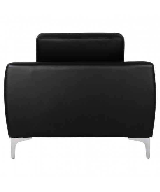 ΠΟΛΥΘΡΟΝΑ KENZIE HM3121.11 ΜΕ ΜΑΥΡΟ PU 89x81x81 εκ.