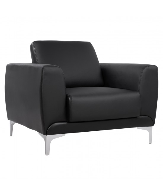 ΠΟΛΥΘΡΟΝΑ KENZIE HM3121.11 ΜΕ ΜΑΥΡΟ PU 89x81x81 εκ.