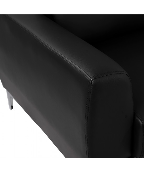 ΠΟΛΥΘΡΟΝΑ KENZIE HM3121.11 ΜΕ ΜΑΥΡΟ PU 89x81x81 εκ.