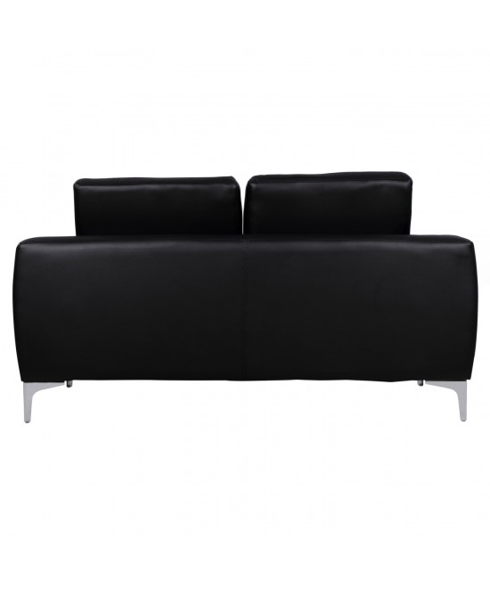 ΚΑΝΑΠΕΣ 2ΘΕΣΙΟΣ KΕΝΖΙΕ HM3121.21 ΜΕ ΜΑΥΡΟ PU 142x81x81 εκ.