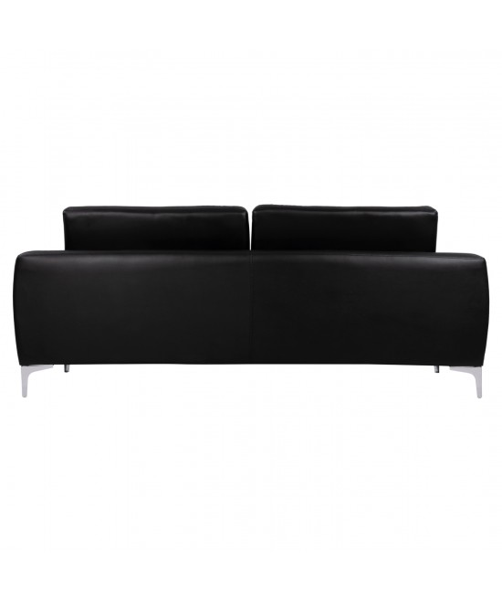 ΚΑΝΑΠΕΣ 3ΘΕΣΙΟΣ KENZIE HM3121.31 ΜΕ ΜΑΥΡΟ PU 190x81x81 εκ.