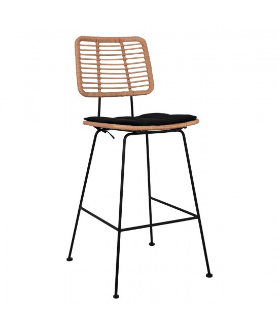 ΣΚΑΜΠΟ ΜΕΤΑΛΛΙΚΟ ΜΕ ΜΑΞΙΛΑΡΙ ALLEGRA HM5455 ΜΕ WICKER ΜΠΕΖ 46,5x55x117,5Υ εκ. ΣΚΑΜΠΟ ΜΕΤΑΛΛΙΚΟ ΜΕ ΜΑΞΙΛΑΡΙ ALLEGRA HM5455 ΜΕ WICKER ΜΠΕΖ 46,5x55x117,5Υ εκ.
