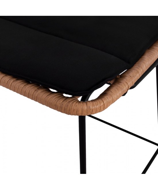 ΣΚΑΜΠΟ ΜΕΤΑΛΛΙΚΟ ΜΕ ΜΑΞΙΛΑΡΙ ALLEGRA HM5455 ΜΕ WICKER ΜΠΕΖ 46,5x55x117,5Υ εκ. ΣΚΑΜΠΟ ΜΕΤΑΛΛΙΚΟ ΜΕ ΜΑΞΙΛΑΡΙ ALLEGRA HM5455 ΜΕ WICKER ΜΠΕΖ 46,5x55x117,5Υ εκ.