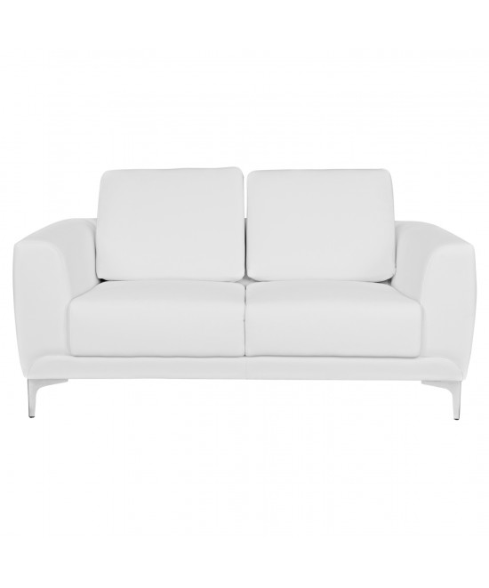 ΚΑΝΑΠΕΣ 2ΘΕΣΙΟΣ KΕΝΖΙΕ HM3121.22 ΜΕ ΛΕΥΚΟ PU 142x81x81 εκ.