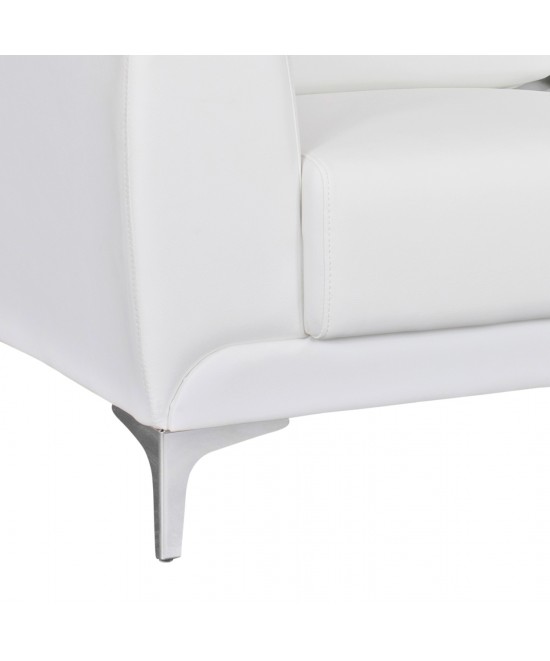 ΚΑΝΑΠΕΣ 2ΘΕΣΙΟΣ KΕΝΖΙΕ HM3121.22 ΜΕ ΛΕΥΚΟ PU 142x81x81 εκ.