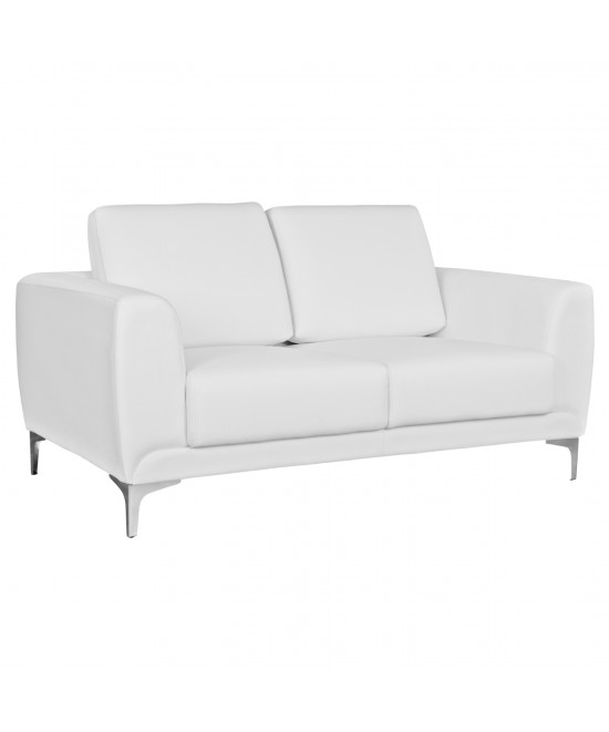 ΚΑΝΑΠΕΣ 2ΘΕΣΙΟΣ KΕΝΖΙΕ HM3121.22 ΜΕ ΛΕΥΚΟ PU 142x81x81 εκ.