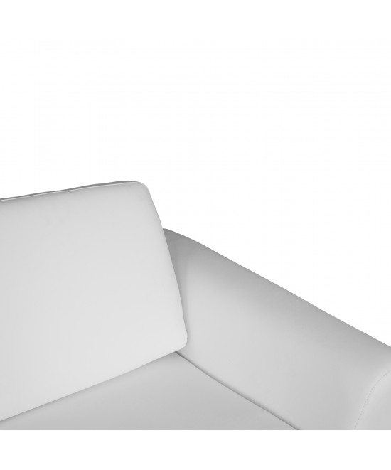 ΚΑΝΑΠΕΣ 3ΘΕΣΙΟΣ KENZIE HM3121.32 ΜΕ ΛΕΥΚΟ PU 190x81x81 εκ.