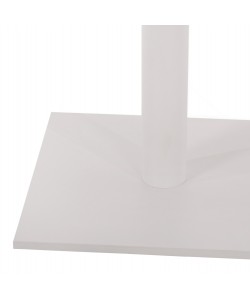 ΒΑΣΗ ΜΕΤΑΛΛΙΚΗ ΜΠΑΡ ΜΕΣΑΙΟΥ ΥΨΟΥΣ ΛΕΥΚΟ ΜΑΤ HM474.02 ΣΤΑΥΡΟΣ 46Χ46εκ 45Χ45Χ94Υεκ.