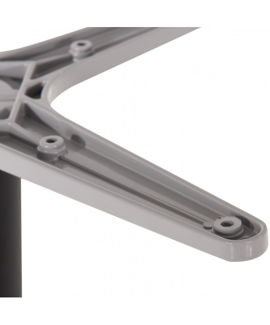 ΒΑΣΗ ΤΡΑΠΕΖΙΟΥ ΑΛΟΥΜΙΝΙΟΥ ΓΚΡΙ HM475.20 ΣΤΑΥΡΟΣ 46Χ46εκ 46Χ46Χ72Υεκ.