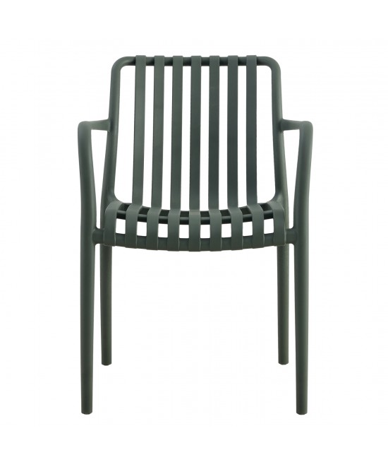 ΠΟΛΥΘΡΟΝΑ ΠΟΛΥΠΡΟΠΥΛΕΝΙΟΥ TIPPY HM5940.07 DARK OLIVE 55x55x81Υεκ.