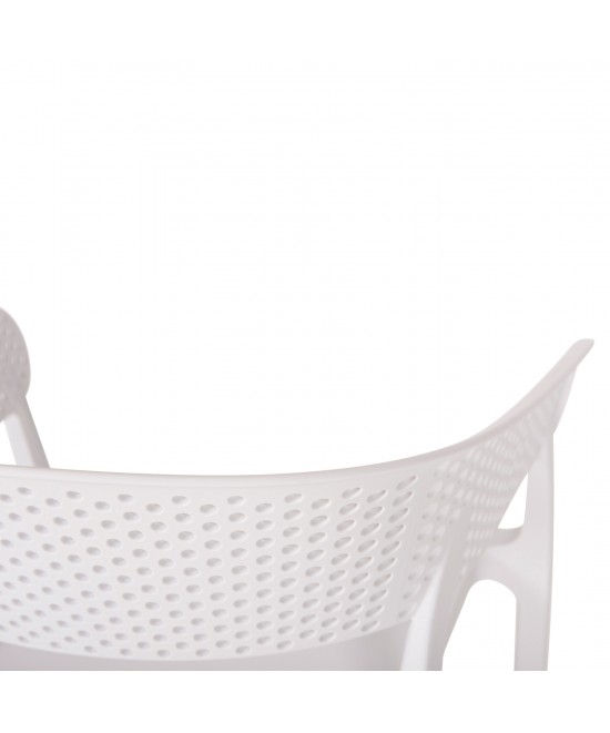 ΠΟΛΥΘΡΟΝΑ ΠΟΛΥΠΡΟΠΥΛΕΝΙΟΥ PERFOE HM5941.01 ΛΕΥΚΗ 56x50.5x73Υεκ.