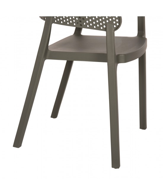 ΠΟΛΥΘΡΟΝΑ ΠΟΛΥΠΡΟΠΥΛΕΝΙΟΥ PERFOE HM5941.07 DARK OLIVE 53,5x50,5x73Υεκ.