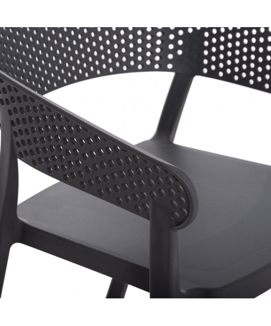 ΠΟΛΥΘΡΟΝΑ ΠΟΛΥΠΡΟΠΥΛΕΝΙΟΥ PERFOE HM5941.10 ΓΚΡΙ 56x50x73Υεκ.