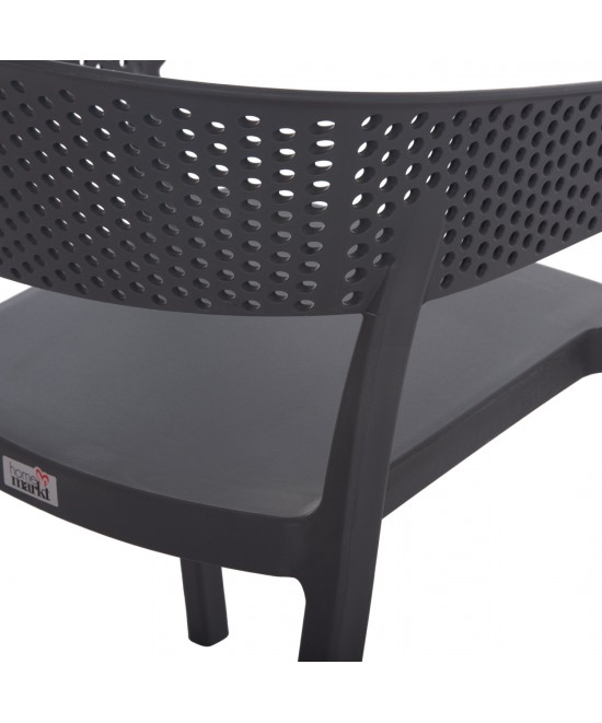 ΠΟΛΥΘΡΟΝΑ ΠΟΛΥΠΡΟΠΥΛΕΝΙΟΥ PERFOE HM5941.10 ΓΚΡΙ 56x50x73Υεκ.