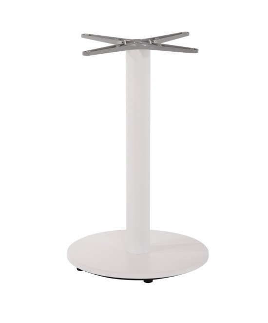 ΒΑΣΗ ΤΡΑΠΕΖΙΟΥ ΑΛΟΥΜΙΝΙΟΥ ΣΤΡΟΓΓΥΛΗ ΛΕΥΚΟ ΜΑΤ HM476.02 ΣΤΑΥΡΟΣ 48Χ48εκ Φ45Χ72Υεκ. ΒΑΣΗ ΤΡΑΠΕΖΙΟΥ ΑΛΟΥΜΙΝΙΟΥ ΣΤΡΟΓΓΥΛΗ ΛΕΥΚΟ ΜΑΤ HM476.02 ΣΤΑΥΡΟΣ 48Χ48εκ Φ45Χ72Υεκ.