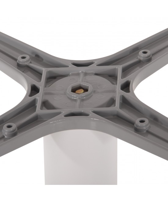 ΒΑΣΗ ΤΡΑΠΕΖΙΟΥ ΑΛΟΥΜΙΝΙΟΥ ΣΤΡΟΓΓΥΛΗ ΛΕΥΚΟ ΜΑΤ HM476.02 ΣΤΑΥΡΟΣ 48Χ48εκ Φ45Χ72Υεκ. ΒΑΣΗ ΤΡΑΠΕΖΙΟΥ ΑΛΟΥΜΙΝΙΟΥ ΣΤΡΟΓΓΥΛΗ ΛΕΥΚΟ ΜΑΤ HM476.02 ΣΤΑΥΡΟΣ 48Χ48εκ Φ45Χ72Υεκ.