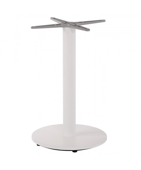 ΒΑΣΗ ΤΡΑΠΕΖΙΟΥ ΑΛΟΥΜΙΝΙΟΥ ΣΤΡΟΓΓΥΛΗ ΛΕΥΚΟ ΜΑΤ HM476.02 ΣΤΑΥΡΟΣ 48Χ48εκ Φ45Χ72Υεκ. ΒΑΣΗ ΤΡΑΠΕΖΙΟΥ ΑΛΟΥΜΙΝΙΟΥ ΣΤΡΟΓΓΥΛΗ ΛΕΥΚΟ ΜΑΤ HM476.02 ΣΤΑΥΡΟΣ 48Χ48εκ Φ45Χ72Υεκ.