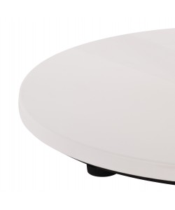 ΒΑΣΗ ΤΡΑΠΕΖΙΟΥ ΑΛΟΥΜΙΝΙΟΥ ΣΤΡΟΓΓΥΛΗ ΛΕΥΚΟ ΜΑΤ HM476.02 ΣΤΑΥΡΟΣ 48Χ48εκ Φ45Χ72Υεκ.