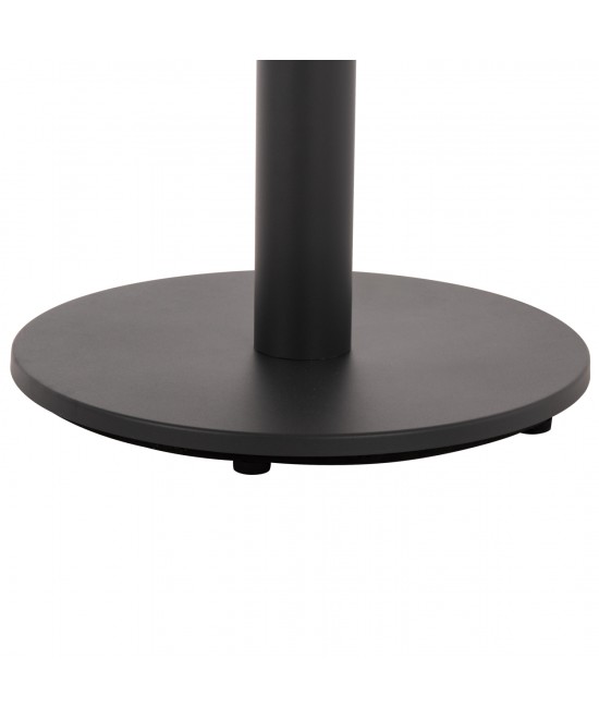 ΒΑΣΗ ΤΡΑΠΕΖΙΟΥ ΑΛΟΥΜΙΝΙΟΥ ΣΤΡΟΓΓΥΛΗ ΓΚΡΙ HM476.20 ΣΤΑΥΡΟΣ 48Χ48εκ Φ45Χ72Υεκ.