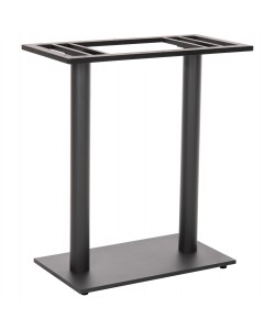 ΒΑΣΗ ΜΠΑΡ ΜΕΤΑΛΛΙΚΗ ΔΙΠΛΗ ΓΚΡΙ ΜΑΤ ΜΕΣΑΙΟΥ ΥΨΟΥΣ 40Χ80Χ90Υεκ. HM478.20