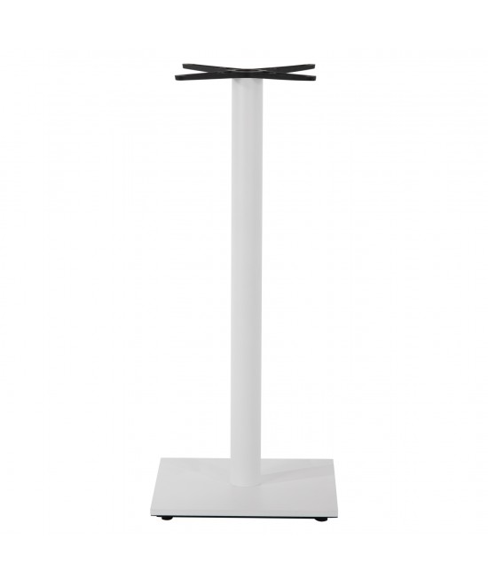 ΒΑΣΗ ΜΠΑΡ ΜΕΤΑΛΛΙΚΗ ΛΕΥΚΗ ΜΑΤ 46Χ46Χ108Yεκ. ΜΕ ΡΕΓΟΥΛΑΤΟΡΟΥΣ HM439.02