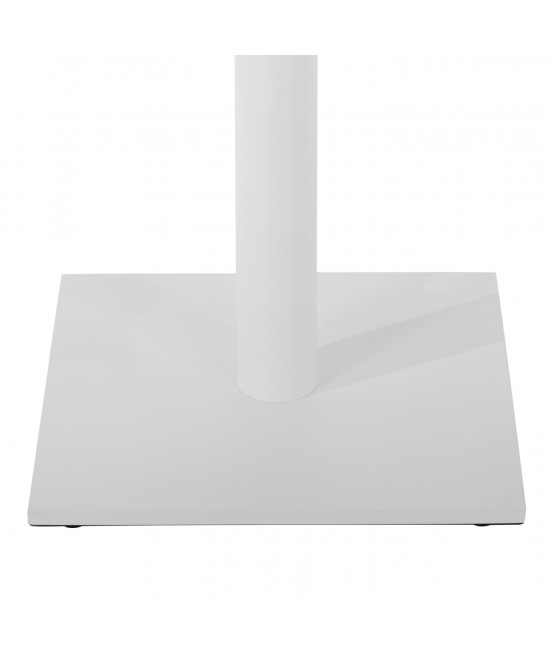 ΒΑΣΗ ΜΠΑΡ ΜΕΤΑΛΛΙΚΗ ΛΕΥΚΗ ΜΑΤ 46Χ46Χ108Yεκ. ΜΕ ΡΕΓΟΥΛΑΤΟΡΟΥΣ HM439.02