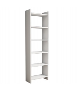 ΒΙΒΛΙΟΘΗΚΗ CLASSIKER HM9226.11 ΜΕΛΑΜΙΝΗΣ ΛΕΥΚH 48,5x22x160Υεκ.