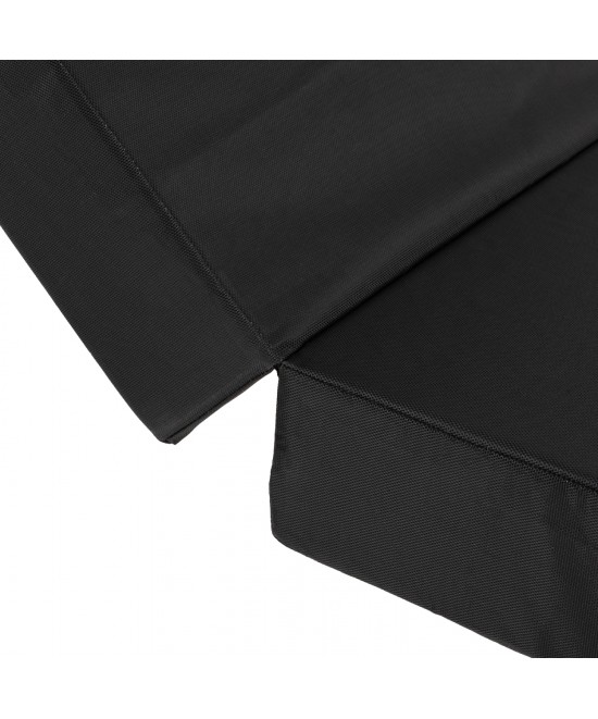 ΜΑΞΙΛΑΡΙ ΞΑΠΛΩΣΤΡΑΣ TEXTILENE SIFNOS ΜΑΥΡΟ HM11761.01 200(120+80)x70x20Yεκ. ΜΑΞΙΛΑΡΙ ΞΑΠΛΩΣΤΡΑΣ TEXTILENE SIFNOS ΜΑΥΡΟ HM11761.01 200(120+80)x70x20Yεκ.