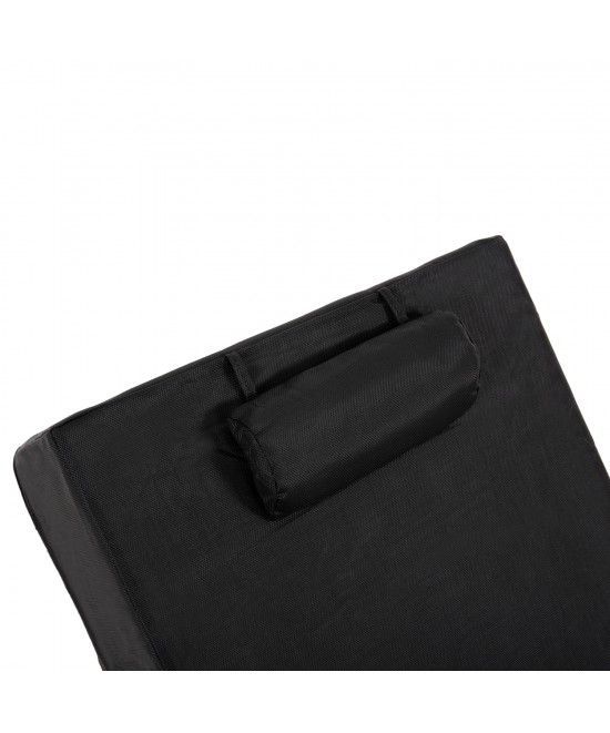 ΜΑΞΙΛΑΡΙ ΞΑΠΛΩΣΤΡΑΣ TEXTILENE SIFNOS ΜΑΥΡΟ HM11761.01 200(120+80)x70x20Yεκ. ΜΑΞΙΛΑΡΙ ΞΑΠΛΩΣΤΡΑΣ TEXTILENE SIFNOS ΜΑΥΡΟ HM11761.01 200(120+80)x70x20Yεκ.