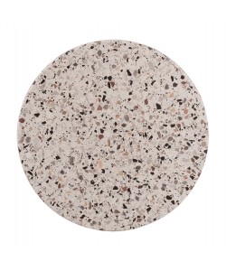 ΕΠΙΦΑΝΕΙΑ ΤΡΑΠΕΖΙΟΥ ΣΤΡΟΓΓΥΛΗ Φ60Χ2.5εκ. 5766 WERZALIT TERRAZZO HM5227.16