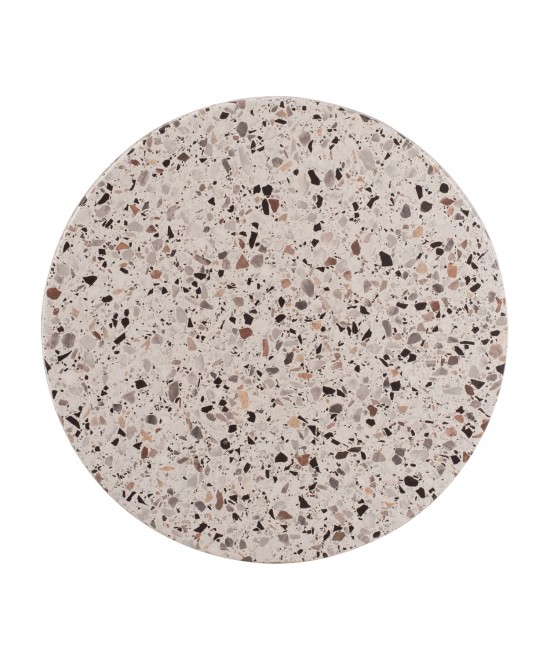 ΕΠΙΦΑΝΕΙΑ ΤΡΑΠΕΖΙΟΥ ΣΤΡΟΓΓΥΛΗ Φ60Χ2.5εκ. 5766 WERZALIT TERRAZZO HM5227.16