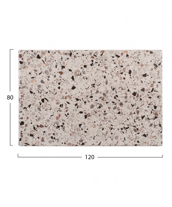 ΕΠΙΦΑΝΕΙΑ ΤΡΑΠΕΖΙΟΥ WERZALIT 120Χ80Χ3.5εκ. TERRAZZO HM5630.16