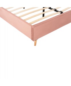 ΚΡΕΒΑΤΙ INDRA ΑΠΟ ΒΕΛΟΥΔΟ ΣΑΠΙΟ ΜΗΛΟ HM662.12 ΓΙΑ ΣΤΡΩΜΑ 160x200 EK.