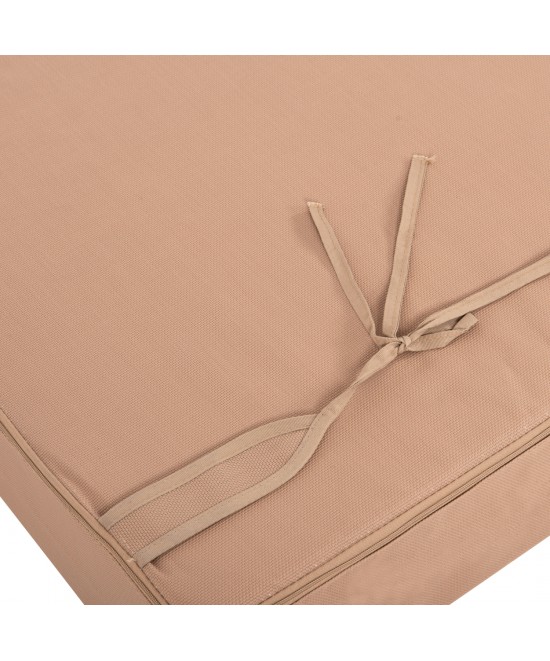 ΜΑΞΙΛΑΡΙ ΞΑΠΛΩΣΤΡΑΣ TEXTILENE SIFNOS ΜΟΚΑ HM11761.04 200(120+80)x70x20Yεκ. ΜΑΞΙΛΑΡΙ ΞΑΠΛΩΣΤΡΑΣ TEXTILENE SIFNOS ΜΟΚΑ HM11761.04 200(120+80)x70x20Yεκ.