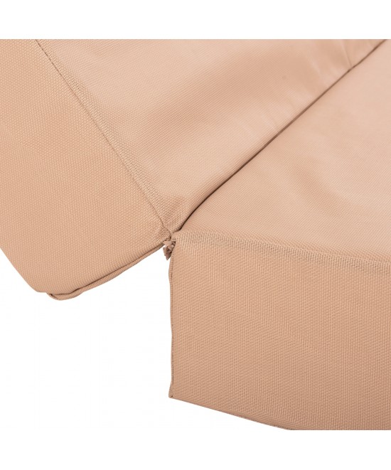 ΜΑΞΙΛΑΡΙ ΞΑΠΛΩΣΤΡΑΣ TEXTILENE SIFNOS ΜΟΚΑ HM11761.04 200(120+80)x70x20Yεκ. ΜΑΞΙΛΑΡΙ ΞΑΠΛΩΣΤΡΑΣ TEXTILENE SIFNOS ΜΟΚΑ HM11761.04 200(120+80)x70x20Yεκ.