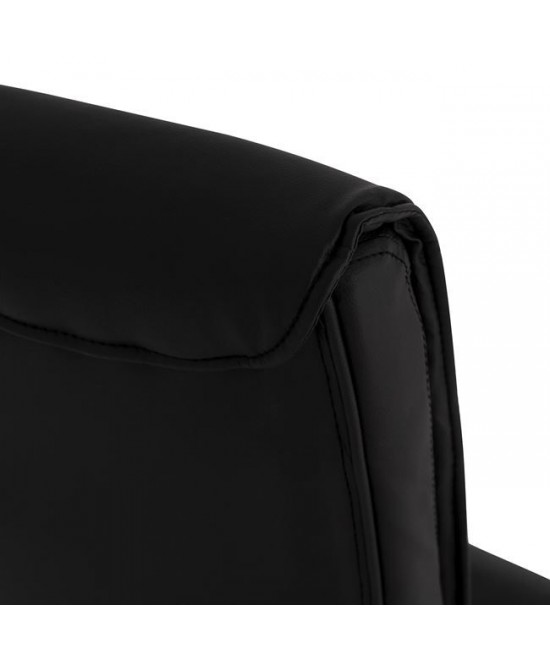 ΠΟΛΥΘΡΟΝΑ JACOB HM1045.11 ΜΑΥΡΟ PU ΜΕ ΒΑΣΗ ΧΡΩΜΙΟΥ 57x66,5x102 cm