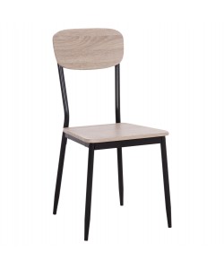 ΚΑΡΕΚΛΑ ΤΡΑΠΕΖΑΡΙΑΣ PAGET HM8373.01 SONAMA ΜΕ ΜΑΥΡΑ ΠΟΔΙΑ 40x49x87.5Y