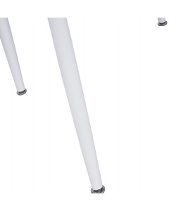 ΤΡΑΠΕΖΙ ΤΡΑΠΕΖΑΡΙΑΣ PALOMA HM8335.02, 70Χ70X76,5, SONOMA, ΛΕΥΚΑ ΠΟΔΙΑ