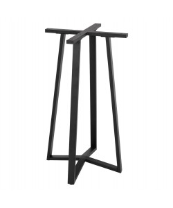 ΒΑΣΗ ΜΕΤΑΛΛΙΚΗ ΜΠΑΡ ΜΕΣΑΙΟΥ ΥΨΟΥΣ ΜΑΥΡΗ HM477.01 50x50x90Υ εκ.